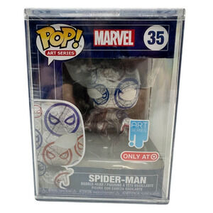 Spider-Man #35 Target Exclusive Funko Pop Art Series Marvel New‎ Unopened